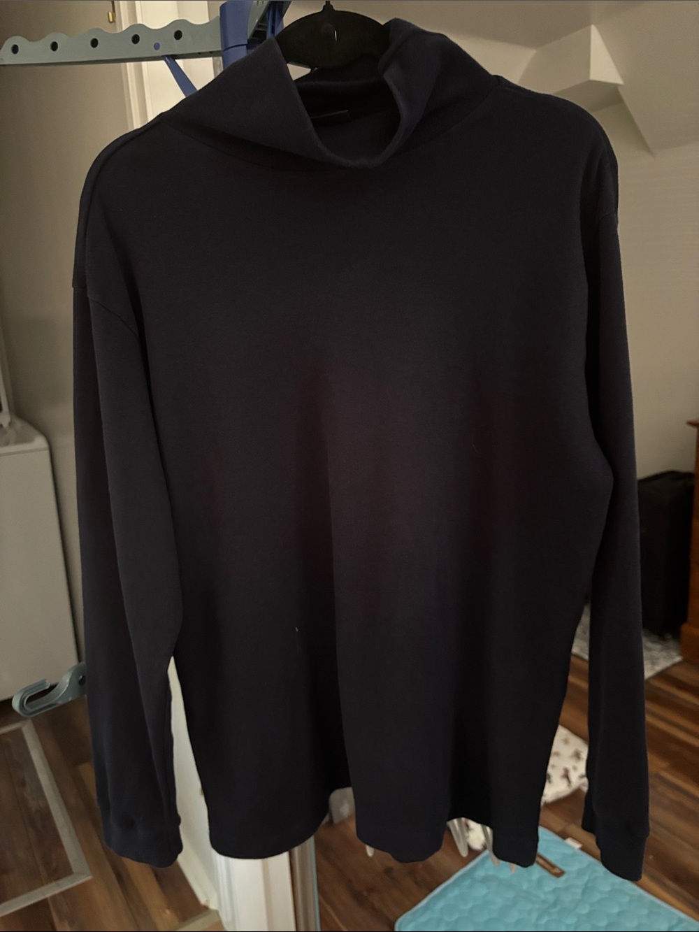 Trader Bay Men's Navy Turtleneck Sweater